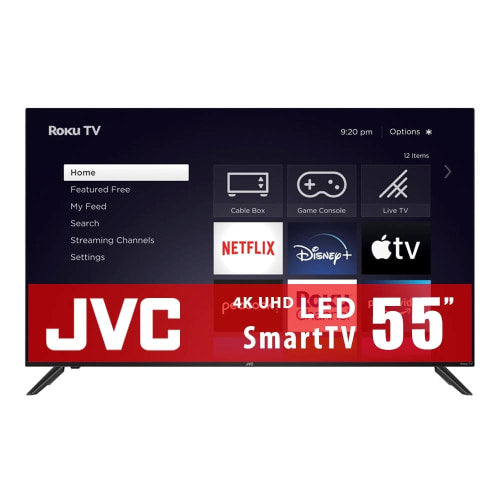 JVC Pantalla Smart TV 55 Pulgadas 4K LT-55KC516 Bluetooth Wifi HDMI (Open Box)