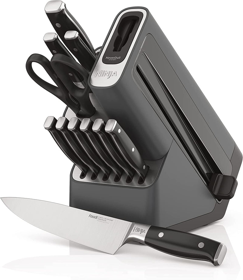 Ninja Foodi Neverdull Set de 12 piezas de cuchillos premium K32012 (Open Box)
