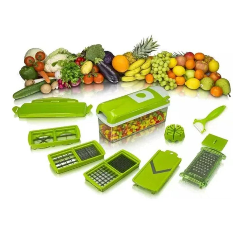 Cortador Verduras LoQuiero y Frutas Multifuncional 10 Piezas