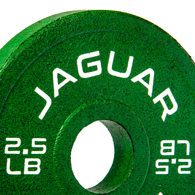 Jaguar Par De Discos Caucho Crossfit Gym 2.5 Lbs