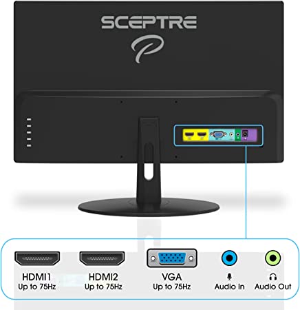 SCEPTRE Monitor LED 22 Pulgadas E225W1920 HD (Open Box)