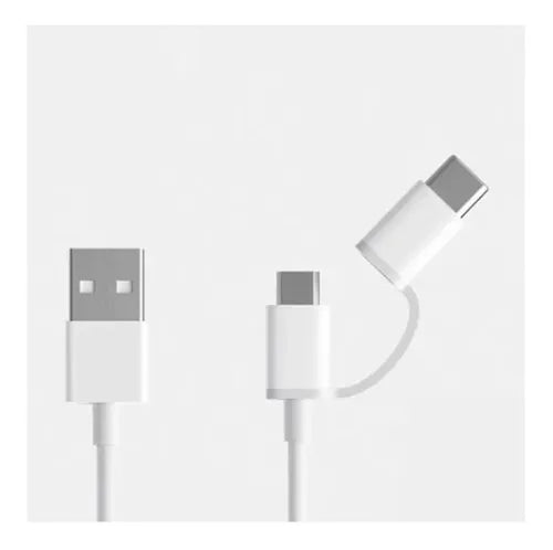 Cable USB Xiaomi 2-in-1 (Micro USB to Type C) 30cm