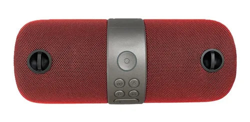 Bocina Portatil Maxwest BT11R Bluetooth Resistente Agua Rojo