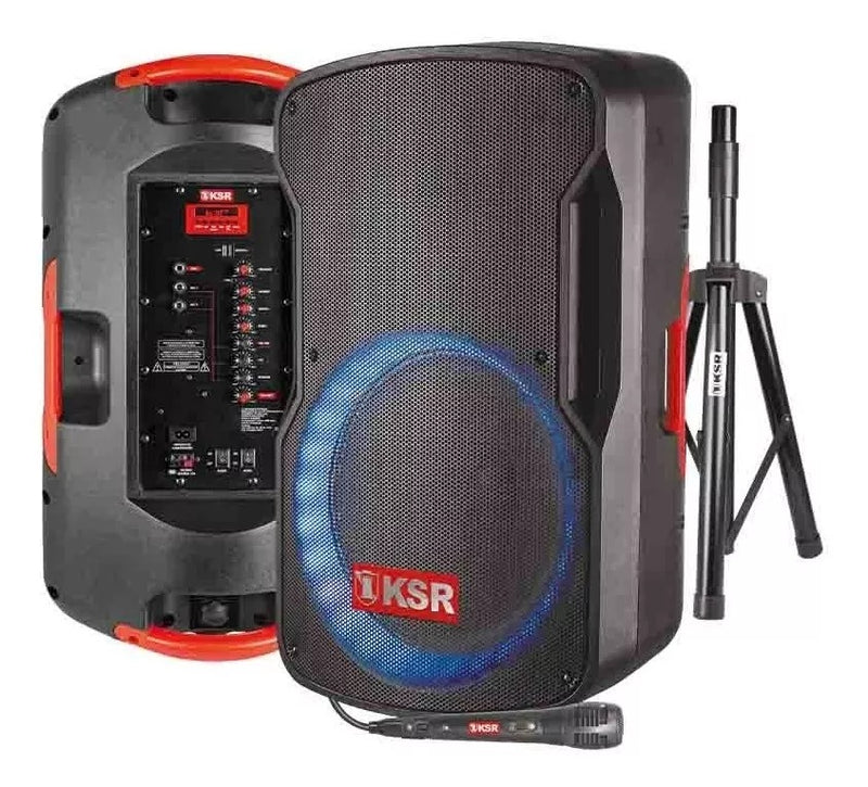 Kaiser Bafle 15 Pulgadas MSA-7515MX Bluetooth Microfono 25000W PMPO